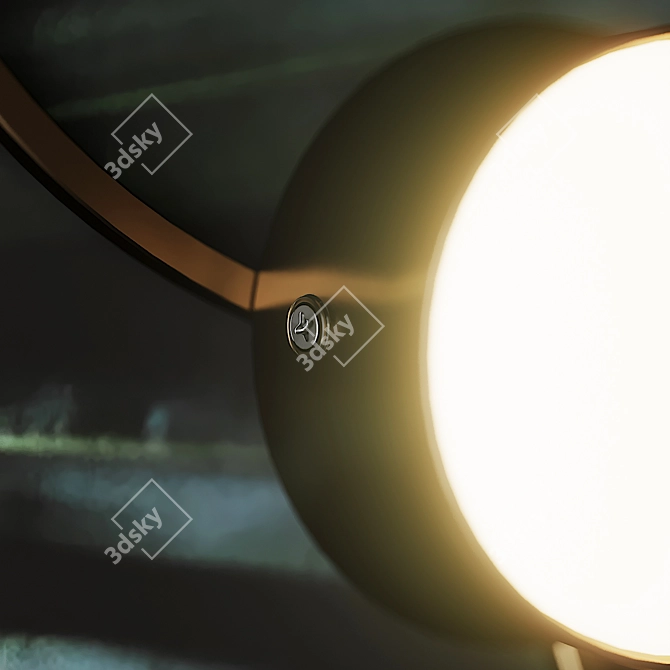 Elegant GIOIELLI 02 Wall Sconce 3D model image 3