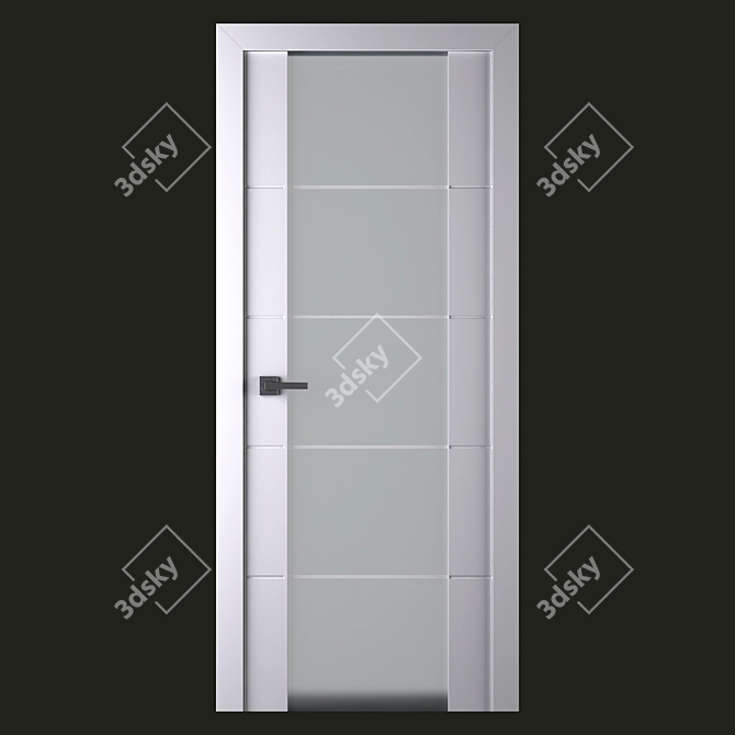 Arvika 202 Interior Door 3D model image 1