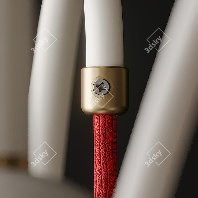 Flaming Embers Pendant Light 3D model image 3