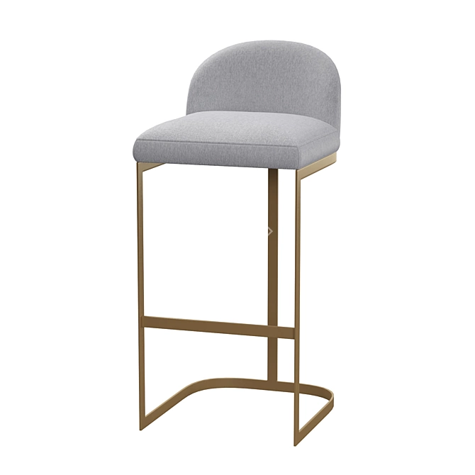Arizona Bar Chair: Sleek and Stylish 3D model image 1