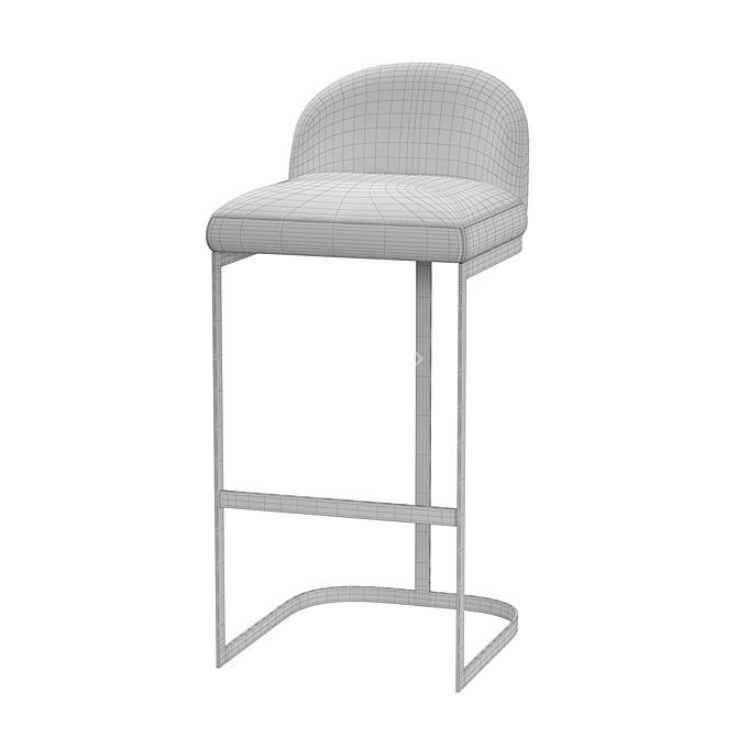 Arizona Bar Chair: Sleek and Stylish 3D model image 2