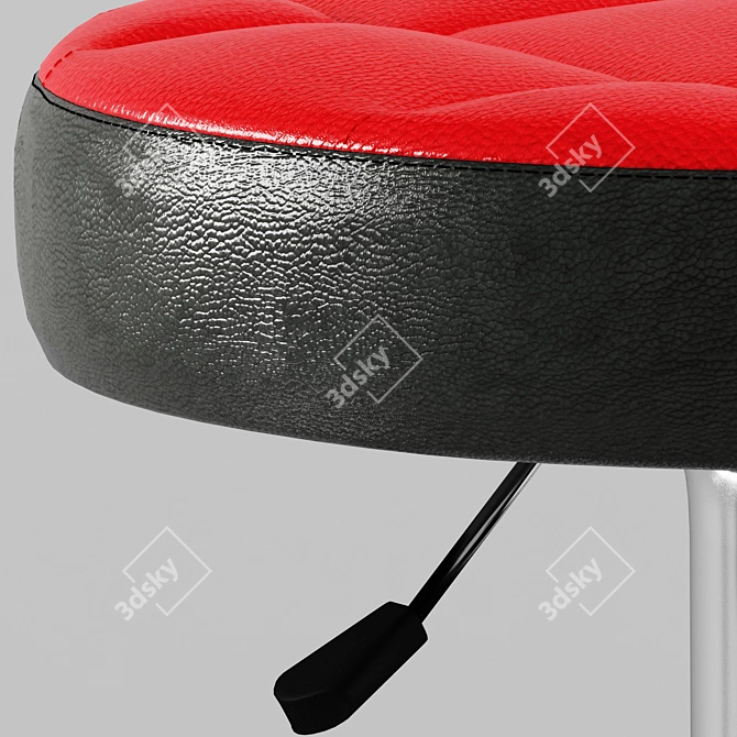 Orbita WX-2008 Gas Lift Bar Stool 3D model image 2