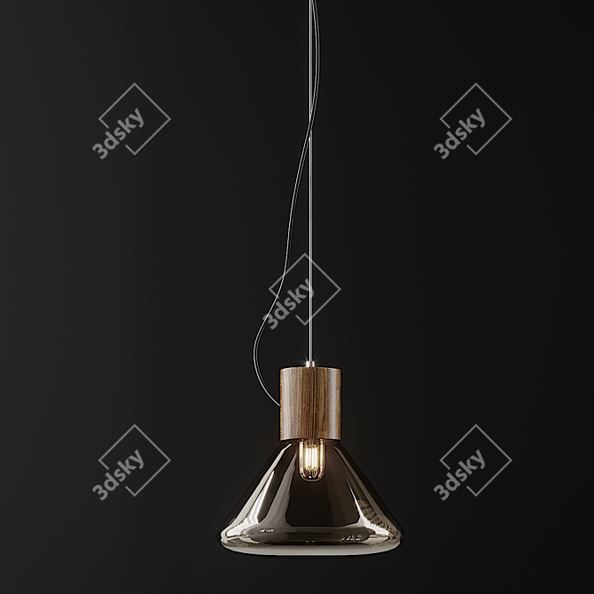 Elegant Muffin Pendant: Dan Yeffet 3D model image 3