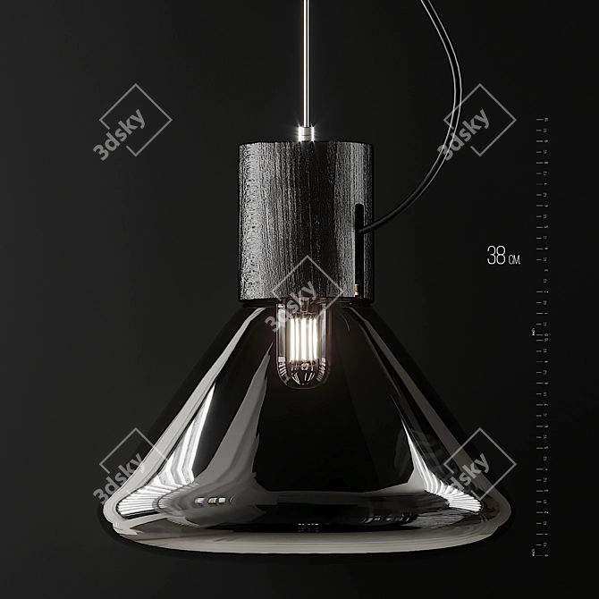 Elegant Muffin Pendant: Dan Yeffet 3D model image 6