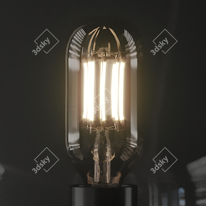Muffin Tall Floor Lamp: Sleek Elegance for Any Space 3D model image 2