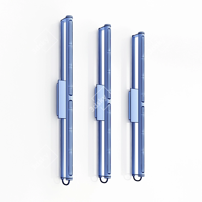 Elegant Bloomsbury Wall Lamp 3D model image 3