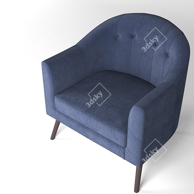 High-Quality Halmar Marsha 3D Model 3D model image 4