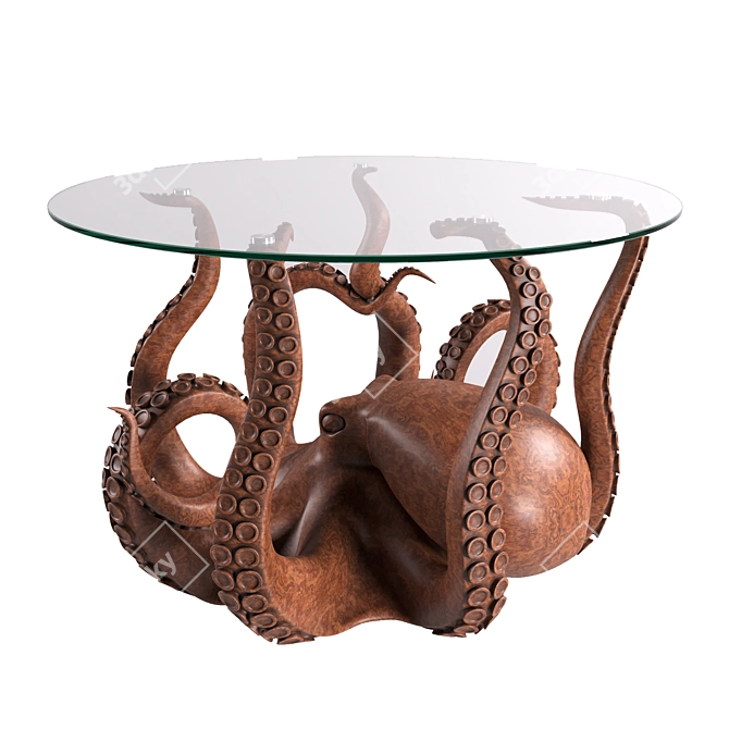 Oceanic Octopus Coffee Table 3D model image 2