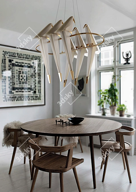 Elegant Grace 1125 (OM) Luxury 3D model image 3