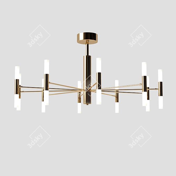 Elegant Grace 1132 (OM) Chandelier 3D model image 1