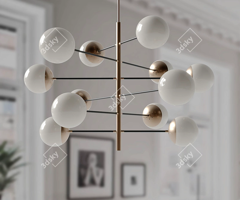 Elegant Lordship 1153 (OM) Sofa 3D model image 3
