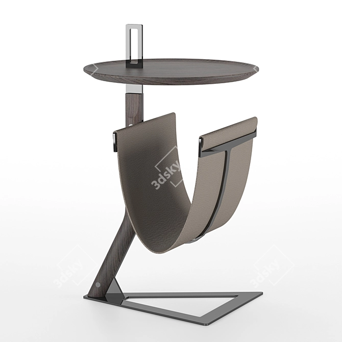 2016 Side Table: Stylish and Versatile Furniture 3D model image 1