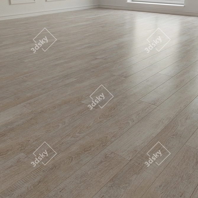 Title: Brigitte Laminate Parquet 3D model image 2