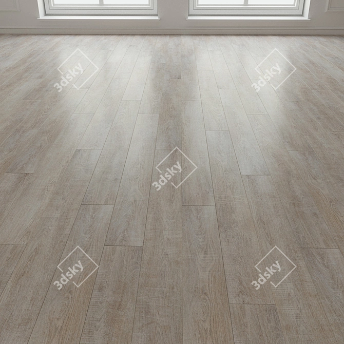 Title: Brigitte Laminate Parquet 3D model image 3