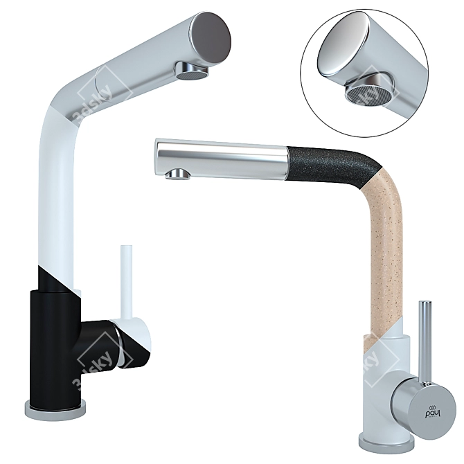 Paulmark Kassel Mixer - Stylish and High-Quality 3D model image 1