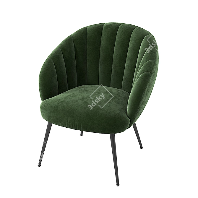 Daniella KAZA - Compact Sofa 3D model image 2