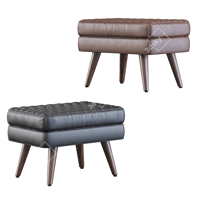 Cozy Corolle Bench Seat 3D model image 3