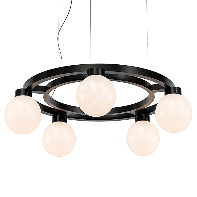 Suspended Night Lamp 3D model image 1