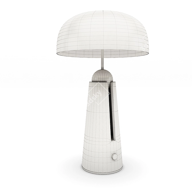 Synchronized Illumination: Metronome Table Lamp 3D model image 2