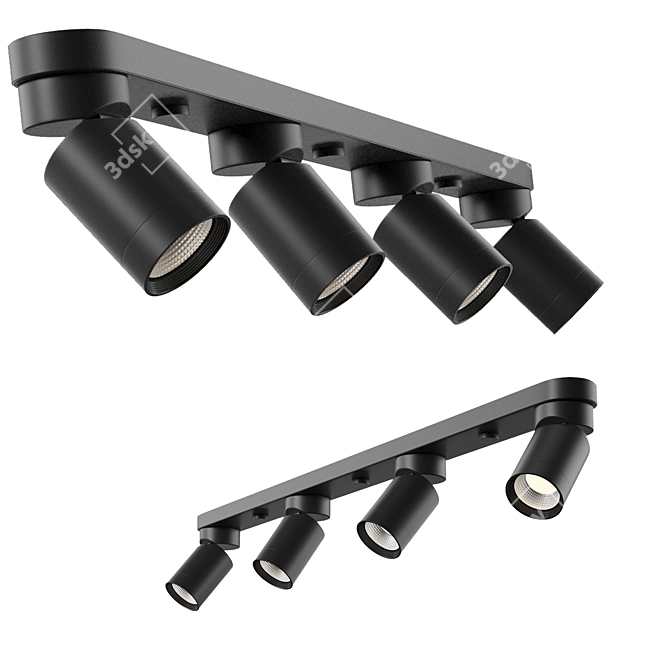 Title: NIMONE Ceiling Spot Light 3D model image 1