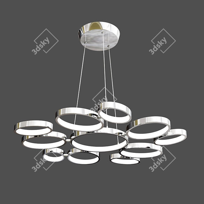 Sovireno LED Pendant Light 3D model image 3