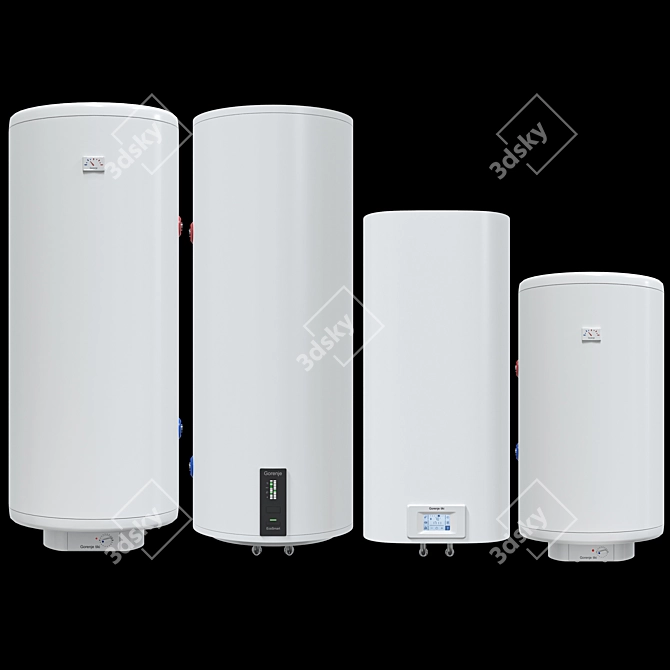 Title: Gorenje Water Heater Set 3D model image 1