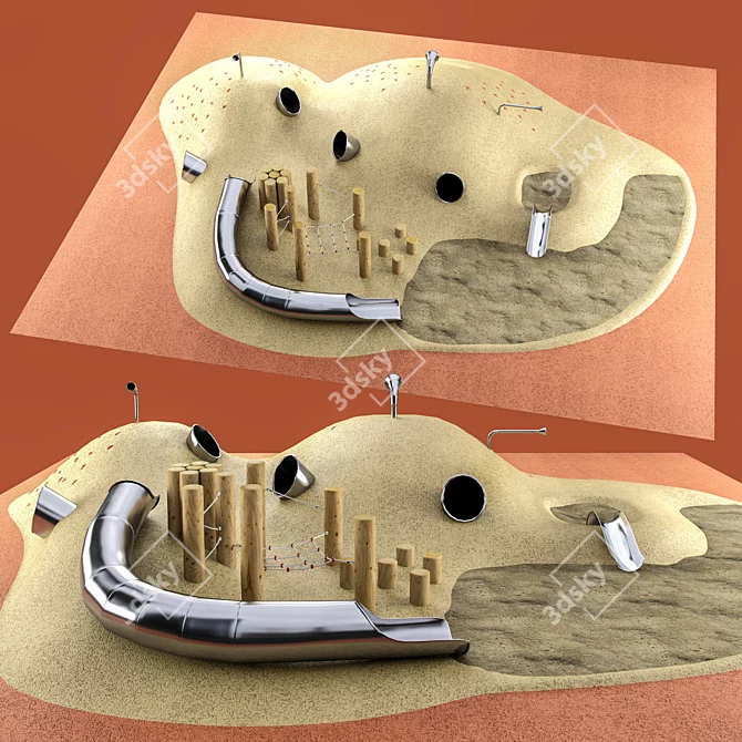 KidsPlayground Conceptual Model 3D model image 1