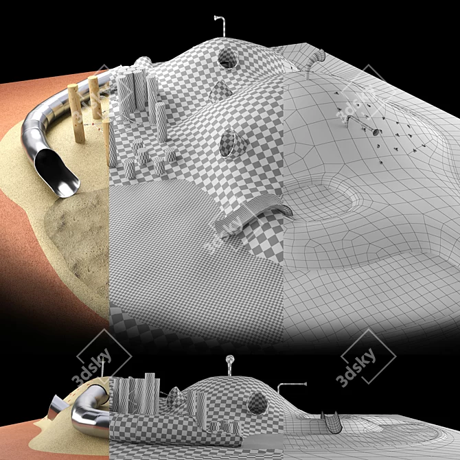 KidsPlayground Conceptual Model 3D model image 5