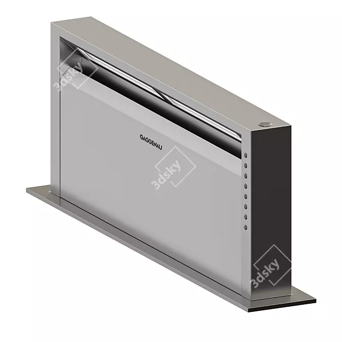 Gaggenau Vario 400 AL 400 191 Hood 3D model image 4