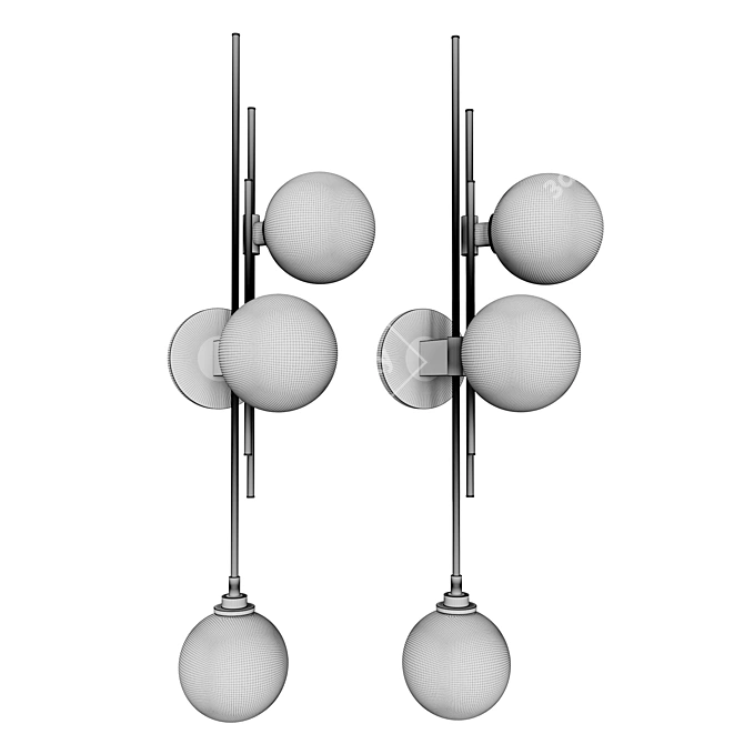 Translucent Matel Playing Mat 3D model image 2