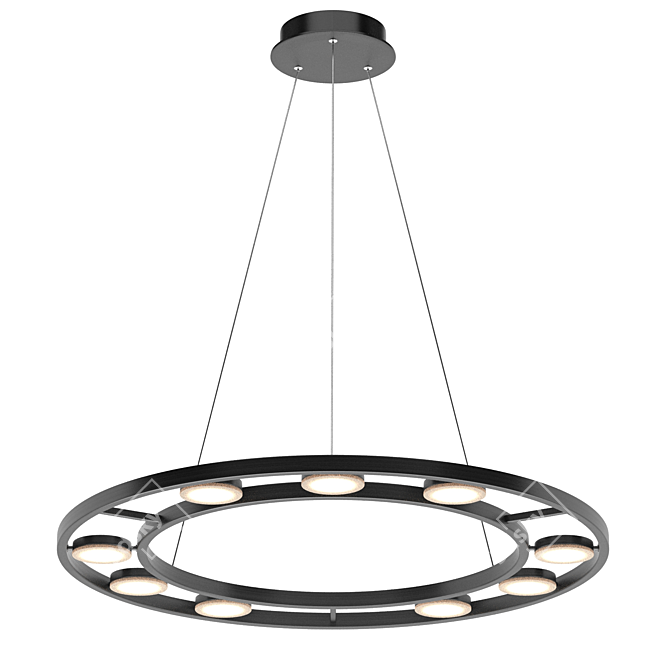 Elegant Fad Pendant Lamp 3D model image 4