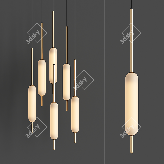Romatti Pendant Lamp: IL Fanale 3D model image 3