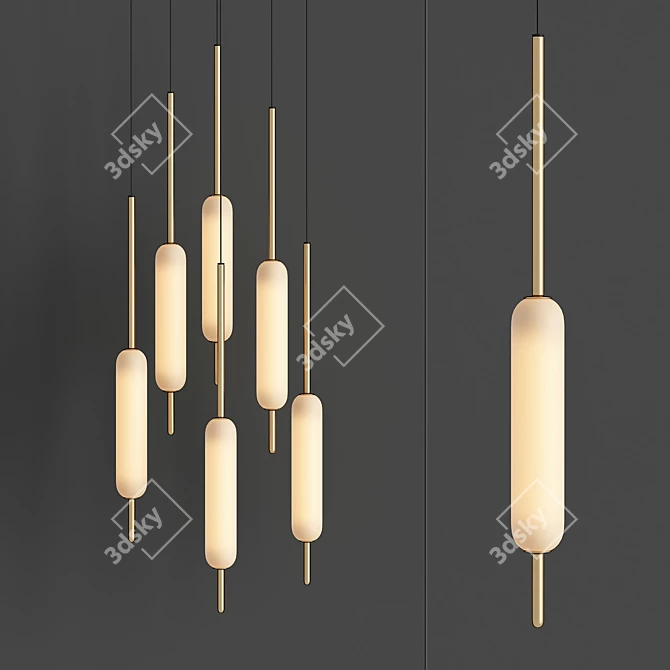 Romatti Pendant Lamp: IL Fanale 3D model image 4