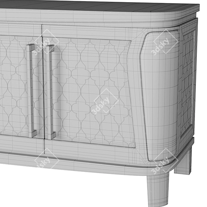 Elegant Formenti Lexus Sideboard 3D model image 5