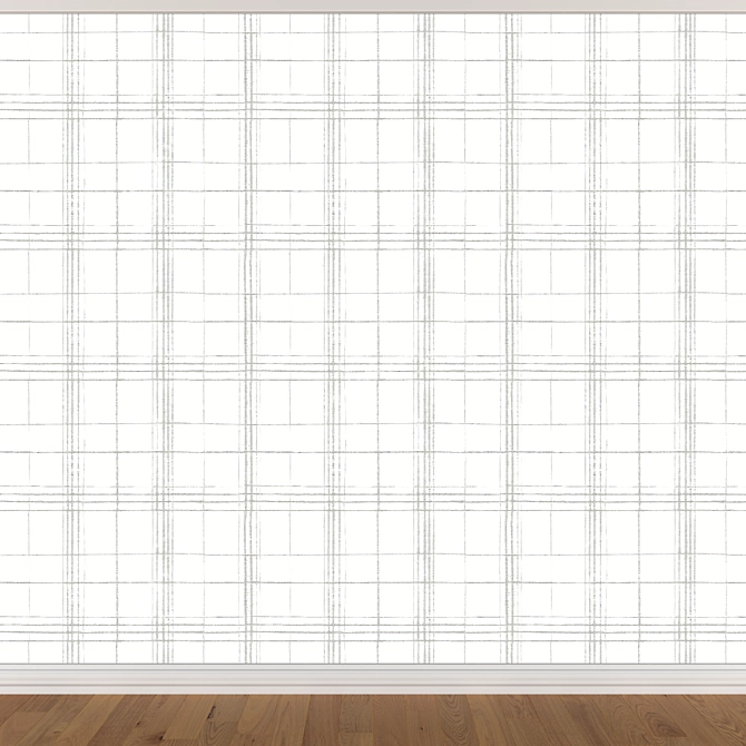 Seamless Wallpaper Set - 3 Color Options 3D model image 3