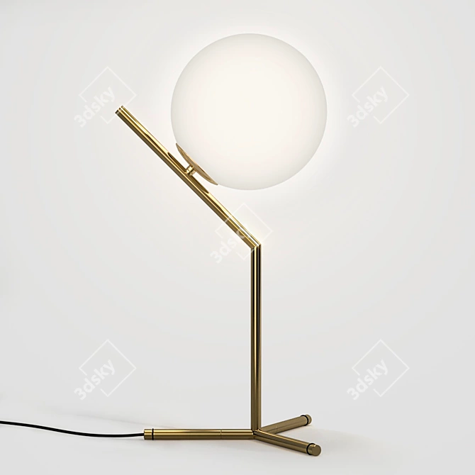 Stem Tab Designer Table Lamp 3D model image 4
