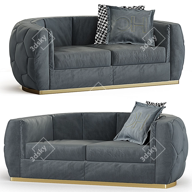 Contemporary Carpanese Sofa 3D model image 1