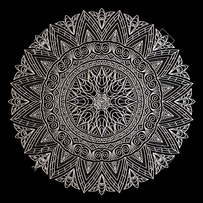 Wall Decal - Modern Home Decor 3D model image 5