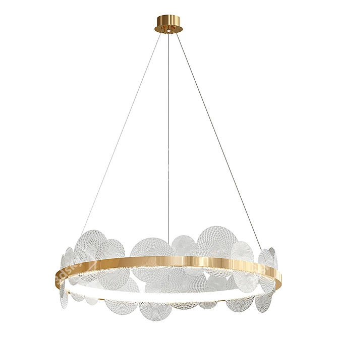 IWHG High-Quality LED Ceiling Light 3D model image 1