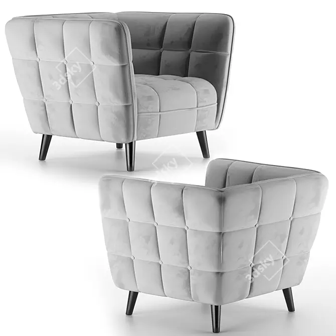 Signal Castello Chair: Stylish Seating Solution 3D model image 1