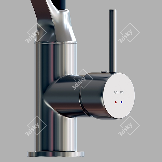 Flexible Kitchen Mixer 3D model image 2