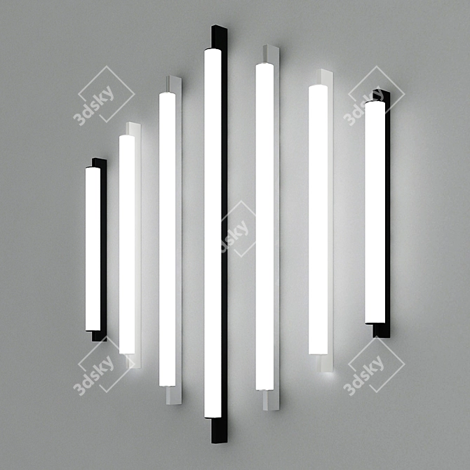 Illuminate Your Vanity: Keel LED Light 3D model image 2