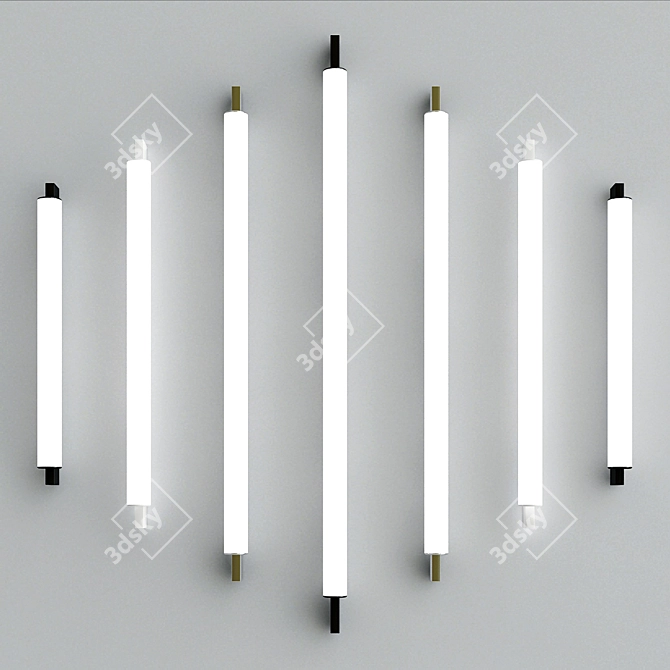 Illuminate Your Vanity: Keel LED Light 3D model image 3