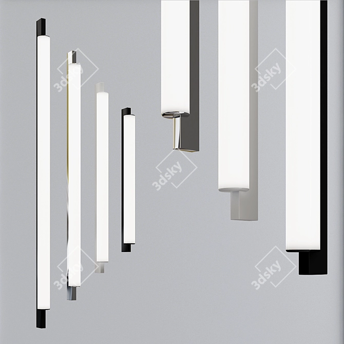 Illuminate Your Vanity: Keel LED Light 3D model image 5