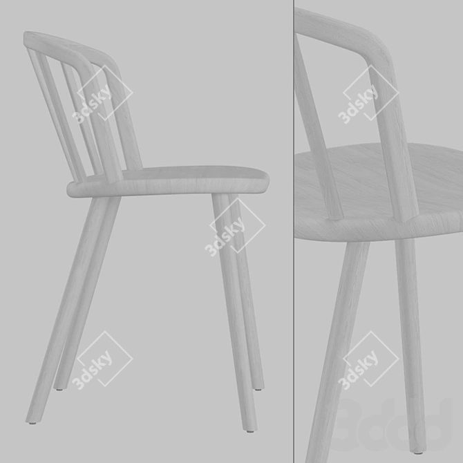 ErgoSeat Office Chair 3D model image 8