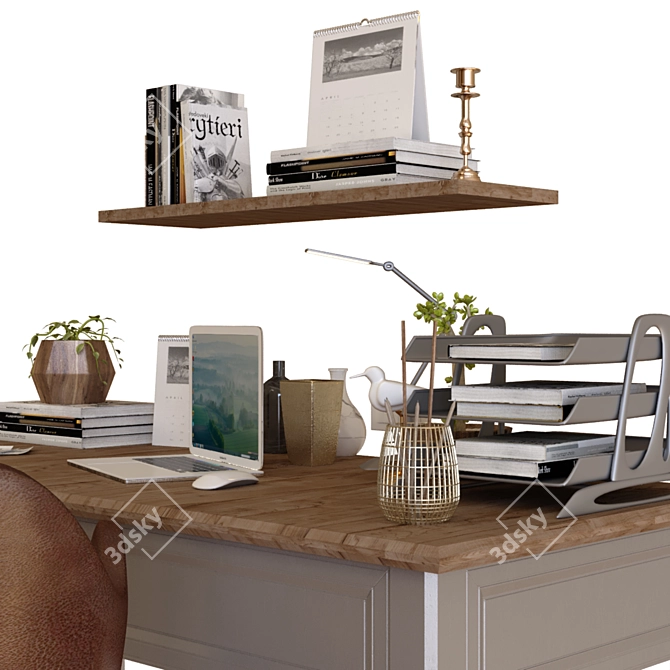 Versatile Workstation Set 3D model image 2