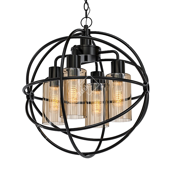 Stradi Lumina Deco Pendant 3D model image 1
