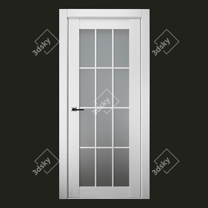 Annecy Interior Door: Stylish and Sturdy by Belwooddoors 3D model image 1