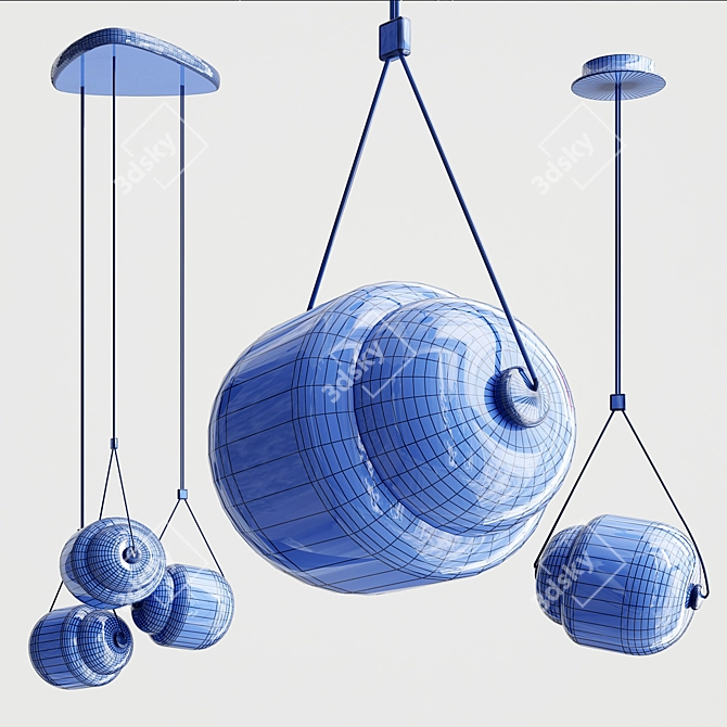 Brokis Capsula: Modern Elegance Illuminated 3D model image 3