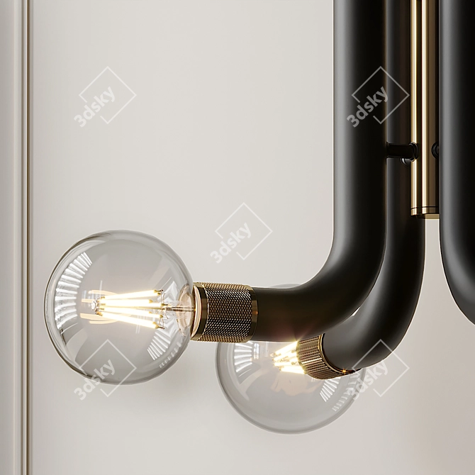 Luxe Hudson Valley Pendant Lighting 3D model image 3